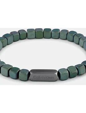 Pulsera de hombre Modern Square con hematita - Calvin Klein - FashionsVida