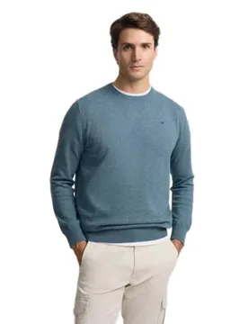 Pull 1010102312 Blue Petroleum S - Silbon - FashionsVida