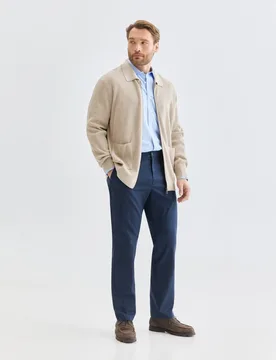 Pantalon hombre de sport, regular con cinturilla extensible - Dustin - FashionsVida