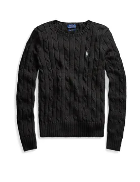 POLO Pullover Slim Fit JULIANNA schwarz S damen - Ralph Lauren - FashionsVida