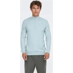 Only & Sons - Jerséis de hombre de manga larga regular fit
