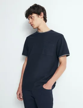Sfera - Camiseta estructura rib - Sfera - FashionsVida