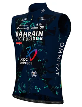 Maglietta Senza Maniche Prime Bahrain Victorious Blue Navy - Ale - FashionsVida