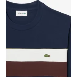 Camiseta de hombre color block de manga corta