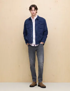 Cazadora multi bolsillos de hombre - Easy Wear - FashionsVida