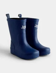 Waterproof Pull On Welly Boots Navy male