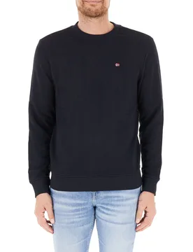 Napapijri Felpa girocollo NERO S - Napapijri - FashionsVida