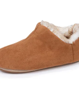 Chaussons bottillons bas Camel camel 38 - Isotoner - FashionsVida