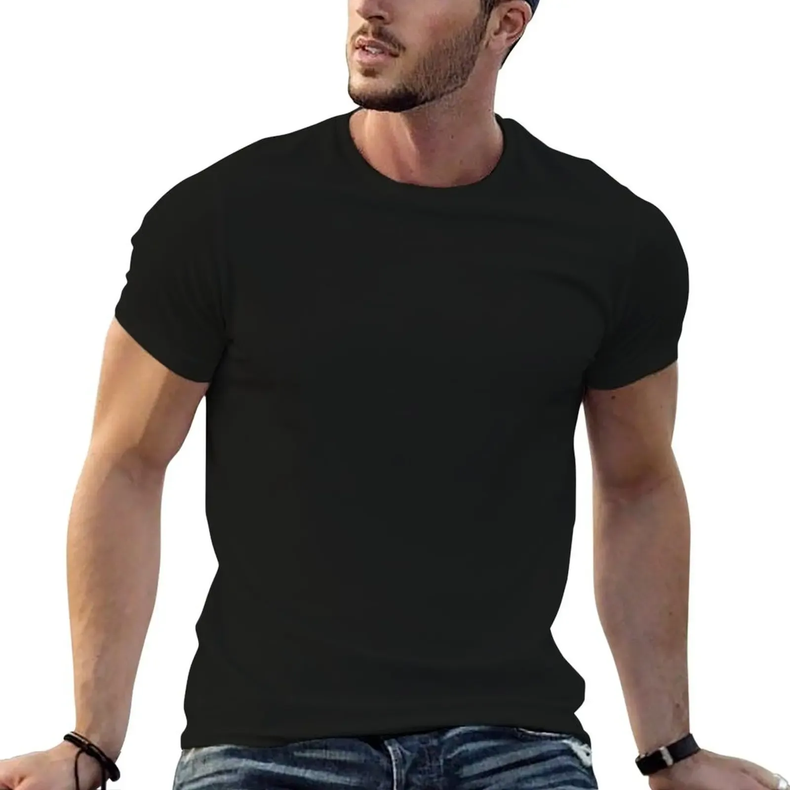 Empty T-Shirt Essential Solid Color T-Shirt - Aliexpress - FashionsVida