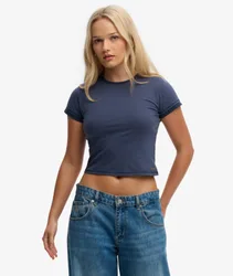 Superdry Damen Athletic Essentials Layered Top Navy - Größe: 44