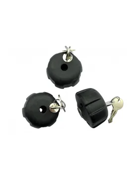 Pomello antifurto con chiave per portabici - MENABO 3 pezzi - Peruzzo - FashionsVida