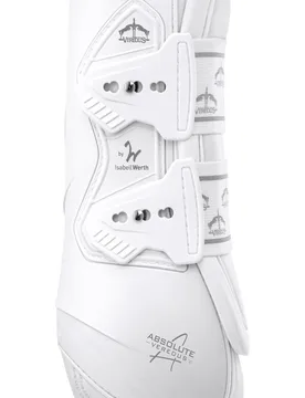Dressurgamaschen ABSOLUTE ELASTIK rear white M - Veredus - FashionsVida