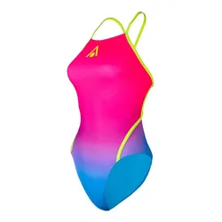 Essential Diamond Back Adjustable Swimsuit Multicolor / Yellow 38 Women