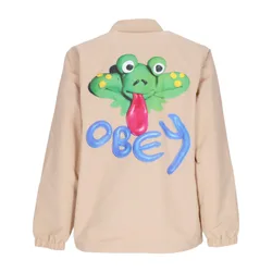 Giacca Coach Jacket Uomo Froggy Coach Jacket Irish Cream