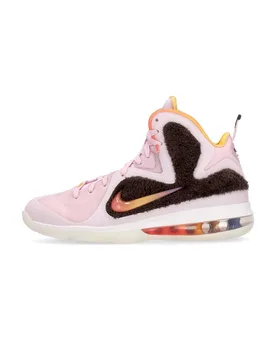 Scarpa Basket Uomo Lebron Ix Regal Pink/multi/velvet Brown - NIKE NBA - FashionsVida