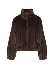 Jacke in Felloptik WKDANEMONE braun 42 damen