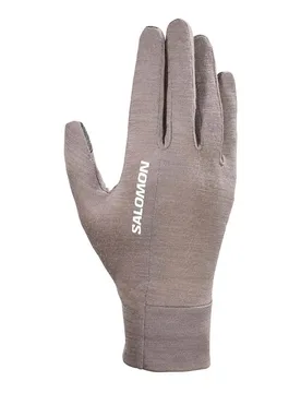 Merino Gloves Iron XL Men,Women - Salomon - FashionsVida