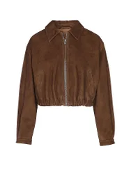 Hugo Giacca di pelle LIPH marrone XS