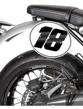 Kit Tabella Portanumero Specifico per BMW R NineT taglia uni - Barracuda - FashionsVida