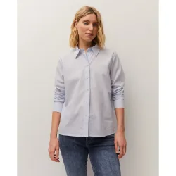 Camisa de mujer liso y larga