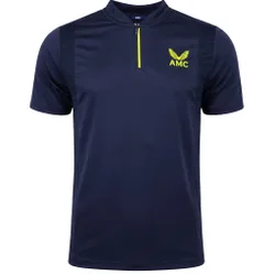 Amc Active Mens Navy Tennis Polo Shirt - Size X-Small