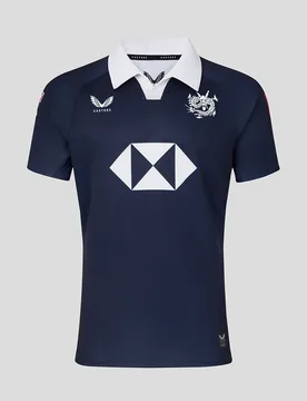 Hong Kong China Rugby Junior 2026 Hk7s Limited Edition Home Replica Jersey NAVY JM Unisex - Castore - FashionsVida