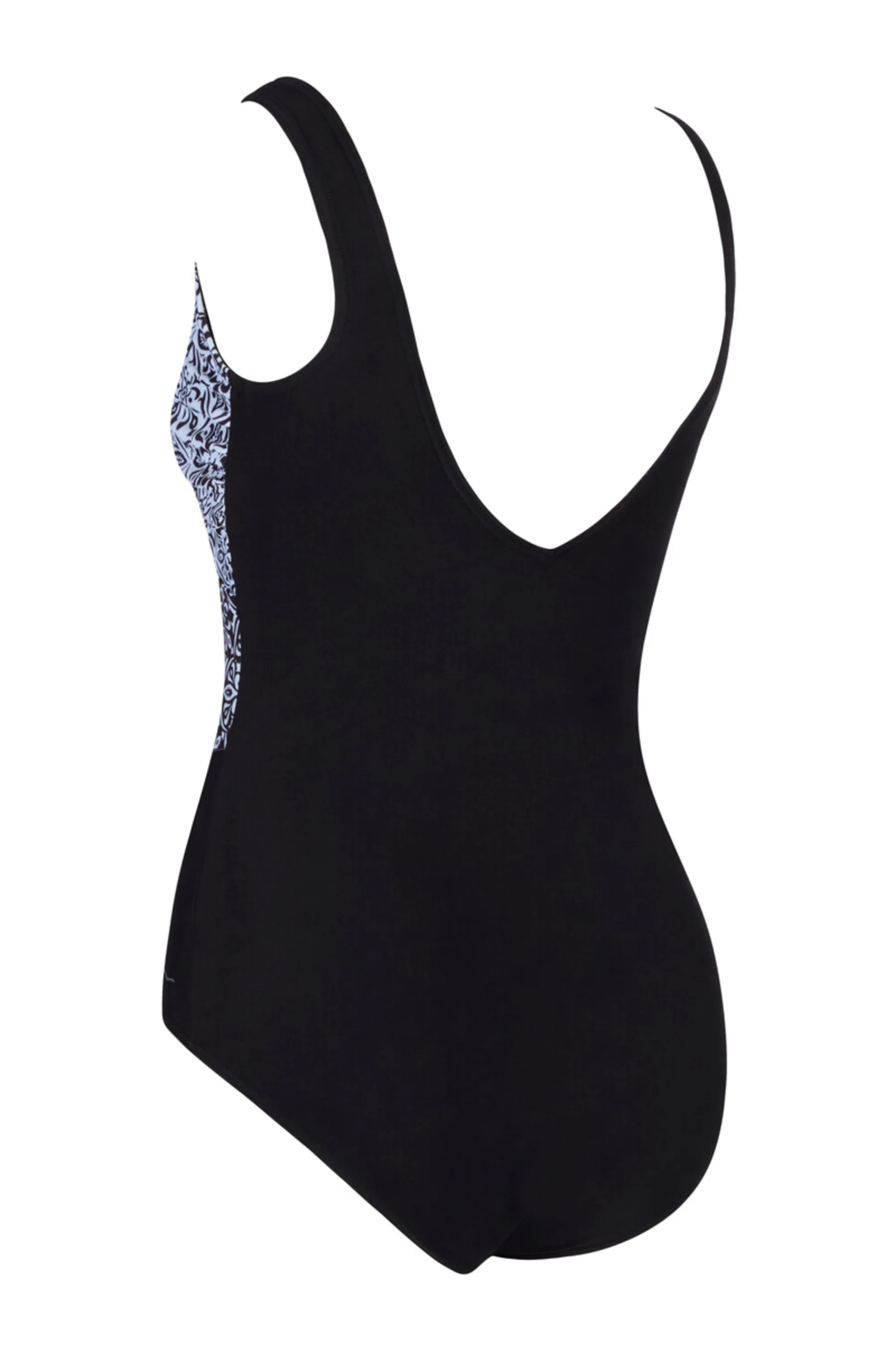 Opulence Front Crossover V Back One Piece Swimsuit - - Size: 8 - Zoggs - FashionsVida