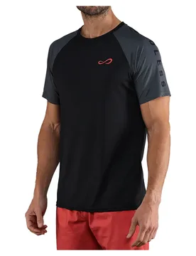 Feisty Iconic Short Sleeve T-shirt Black Titanium L - Endless - FashionsVida