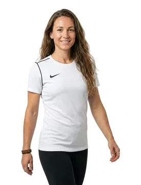 T-shirt à Manches Courtes Park20 Dri-fit White XL - Nike - FashionsVida
