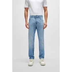 Mens Delaware3-1-Bf Slim-Fit Jeans In Turquoise Cotton - Size 38w/32l