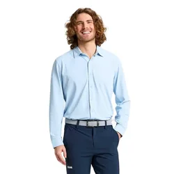Tech Long Sleeve Shirt Light Blue L Men