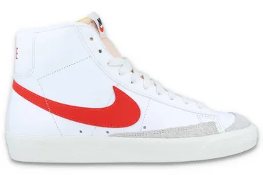 W Blazer Mid '77 - Sneaker - weiss / rot - Damen - Size: 38.5