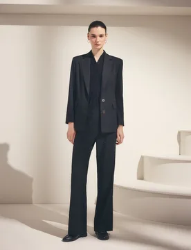 Pantalón de mujer de fantasía ancho - Woman El Corte Inglés - FashionsVida