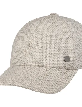 Delaro Linen Mix Cap by - beige - Female - Size: One Size - Lierys - FashionsVida