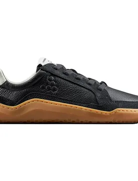 Sneaker Gobi Iii Leather Barefoot Obsidian EU 45 - Vivobarefoot - FashionsVida