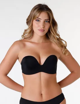 Sujetador sin tirantes ultimate strapless: efecto invisible push-up sin aro - Dim - FashionsVida