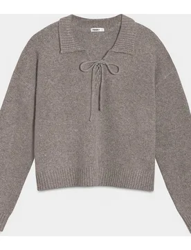 Noon - Jersey cuello polo de mujer - Noon - FashionsVida