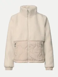 Teddy-Funktionsjacke Beige 40