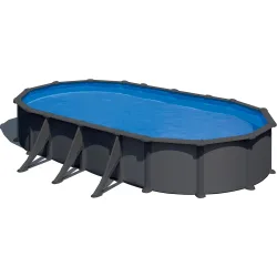 Piscina acero ovalada 730 x 375 x 132 cm