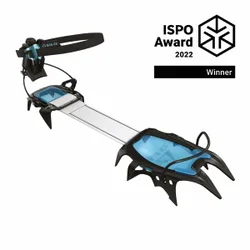 Bergsteiger Steigeisen Harfang Alpine schwarz