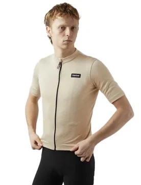 Maglia A Maniche Corte Explr Beige - GripGrab - FashionsVida