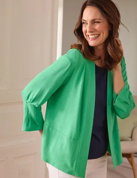 OffenerCardigan mit 3/4 Arm - Pistazie - female - Size: 42 - RABE - FashionsVida