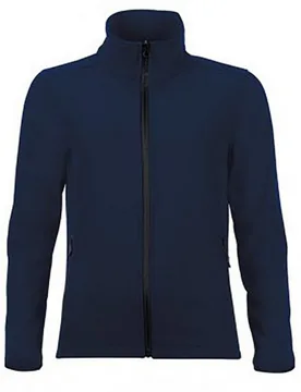 Womens/ladies Race Full Zip Water Repellent Softshell Jacket (French Navy) - Size 2xl - SOLS - FashionsVida