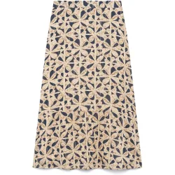 Caroll - Falda larga con estampado