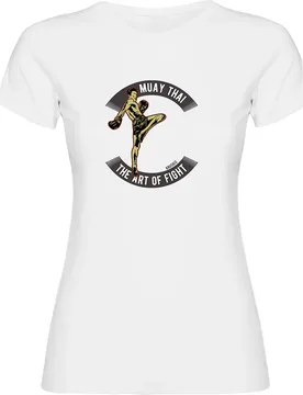 T-shirt à Manches Courtes Art Of Fight White XL - Kruskis - FashionsVida