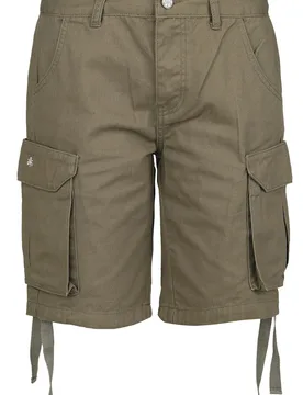 Short - EMP Street Crafted Design Collection - Shorts - 27 bis 34 - für Damen - Größe 32 - oliv - Frauen - female - Black Premium by EMP - FashionsVida