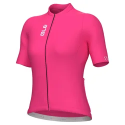 Maglia A Maniche Corte Pragma Color Block Cherry Pink