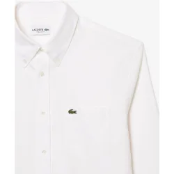 Camisa de hombre oxford de corte regular de manga larga