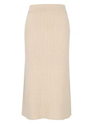 Apricot Fine Gauge Cable Knit Midi female