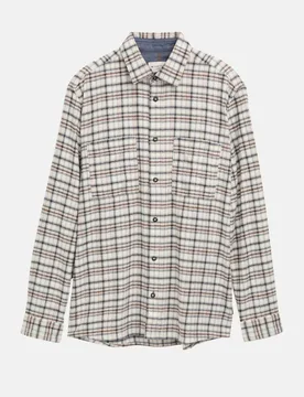 Flanell-Hemd mit Brusttaschen Mehrfarbig S - Tom Tailor Casual - FashionsVida